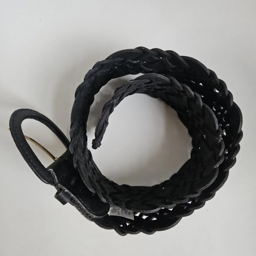 ☆ BANANA REPUBLIC Wide Braided Belt, S